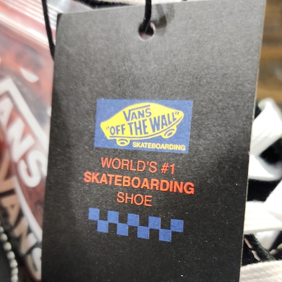 Vans High-Top Sneakers - Black and Orange - Picture 4 of 6